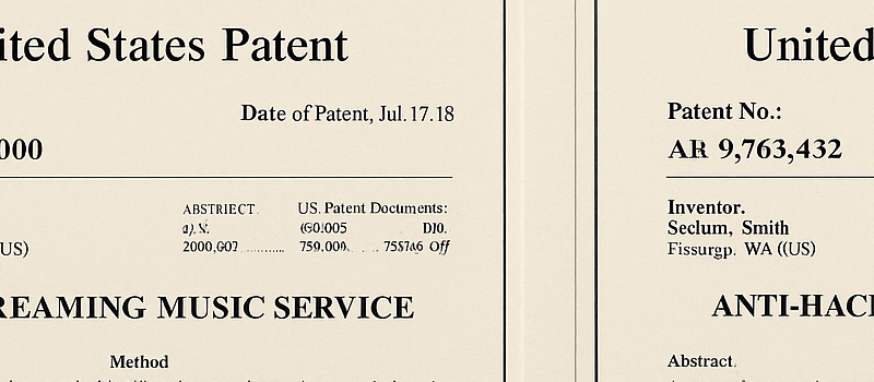 Streming Media and Anti-Hacking Patents